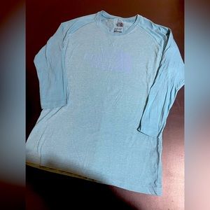 North face baseball style tee